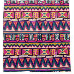 Tribal sketches: hand-drawn aztec pattern.