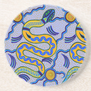 Tribal Snake Coaster
