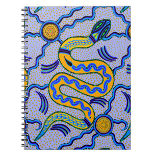 Tribal Snake Notebook