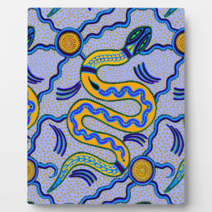 Tribal Snake Plaque