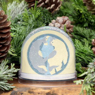 Tribal Snow Globe Custom Spirit Nature Snow Globes