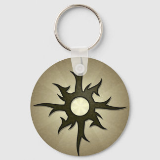 Tribal Solar Thorns Keychain