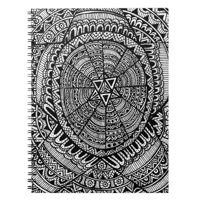 Tribal Star Notebook (Front)
