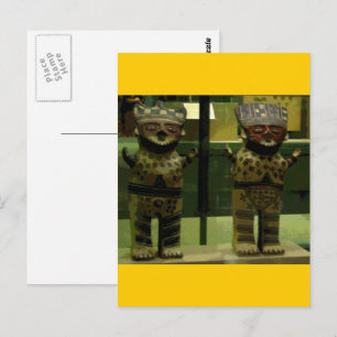 Tribal Statues Postcard