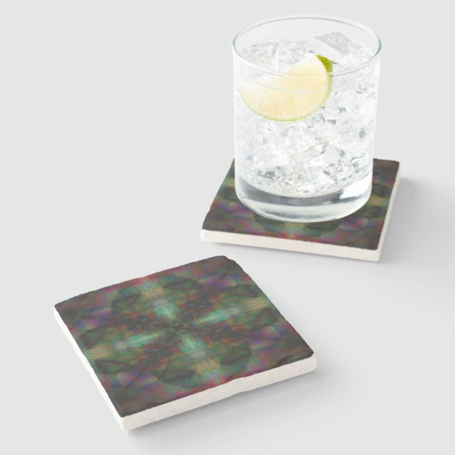 Tribal Stone Coaster (Side)