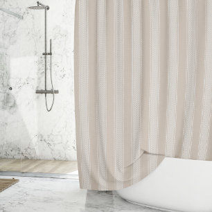 Tribal Stripe Warm Neutral Taupe Greige Farmhouse