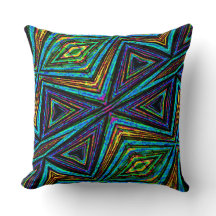 Tribal Style Colourful Geometric Pattern