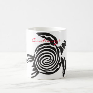 Tribal Style Turtle Thunder_Cove Coffee Mug