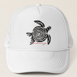 Tribal Style Turtle Thunder_Cove Trucker Hat