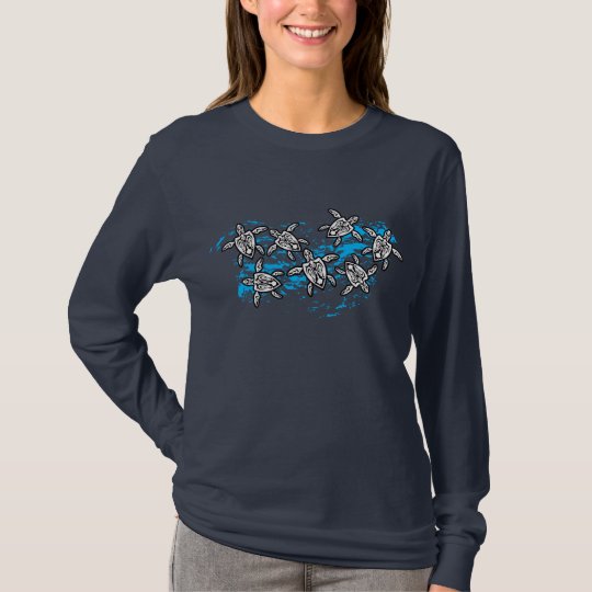 Tribal style turtles T-Shirt