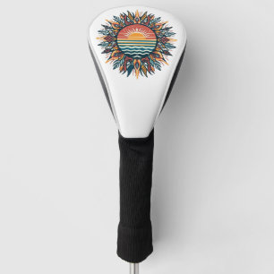 Tribal Summer Sun Golf Head Cover