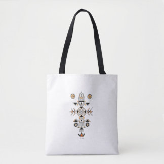 Tribal Symbolic Art Tote Bag