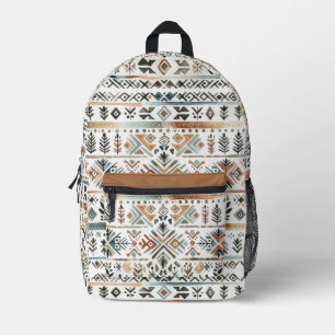 Tribal Talk Print Cut Sew Bag