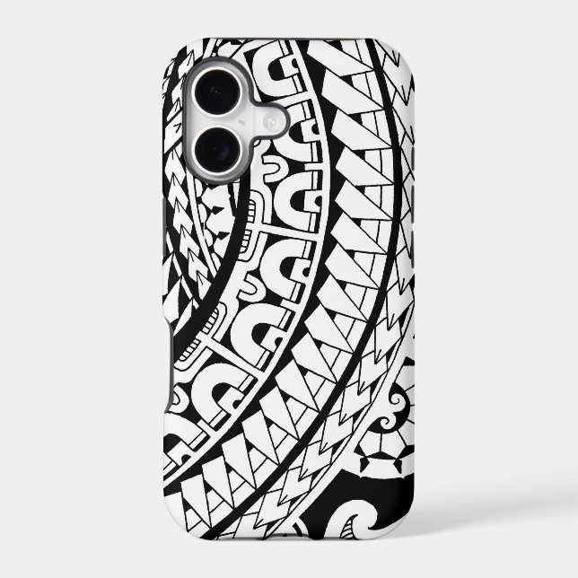 Tribal tattoo design in Marquesan patterns (Back)