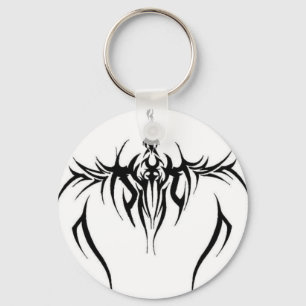 tribal tattoo effect keychain