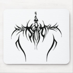 tribal tattoo effect mouse pad
