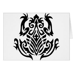 Tribal Tattoo Frog