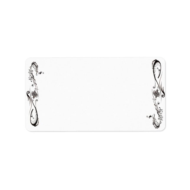 Tribal Tattoo Label (Front)