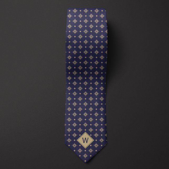 Tribal Tattoo Monogram Tie (Creator Uploaded)