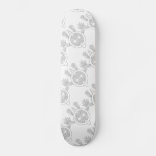 Tribal Tattoo Turtle Skateboard