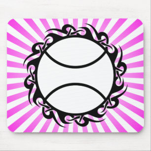 tribal tennis. mouse pad