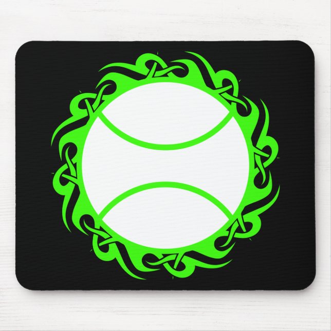 tribal tennis. mouse pad (Front)