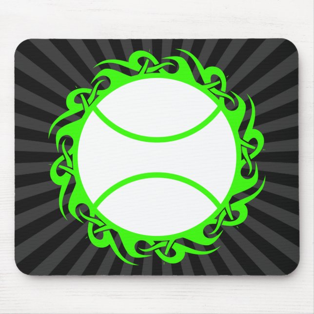 tribal tennis. mouse pad (Front)