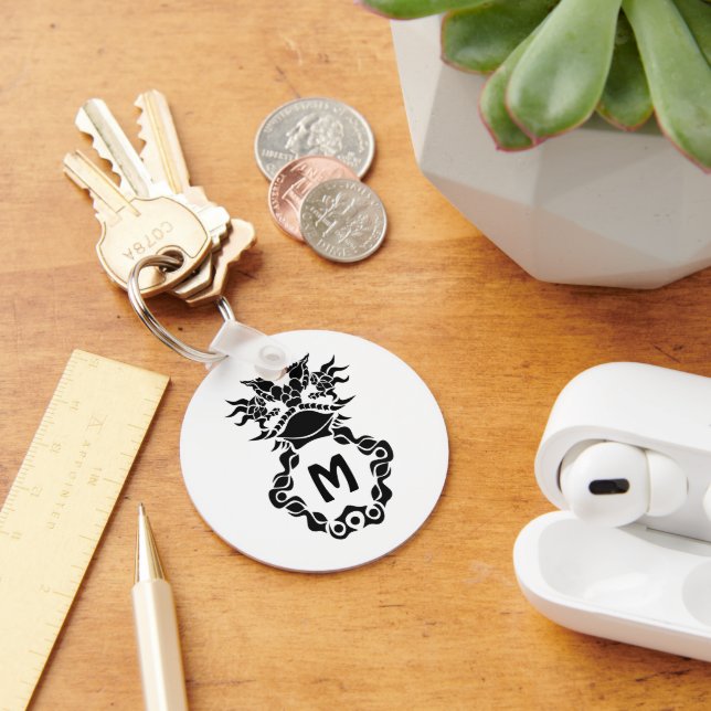 Tribal Texas Horned Lizard Toad Pride Keychain (Desk)