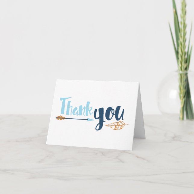 Tribal Thank You Card (Front)