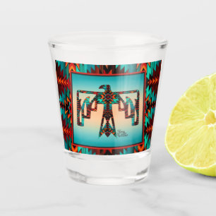 Tribal Thunderbird Shot Glass