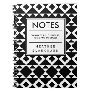 Tribal Triangles Notebook