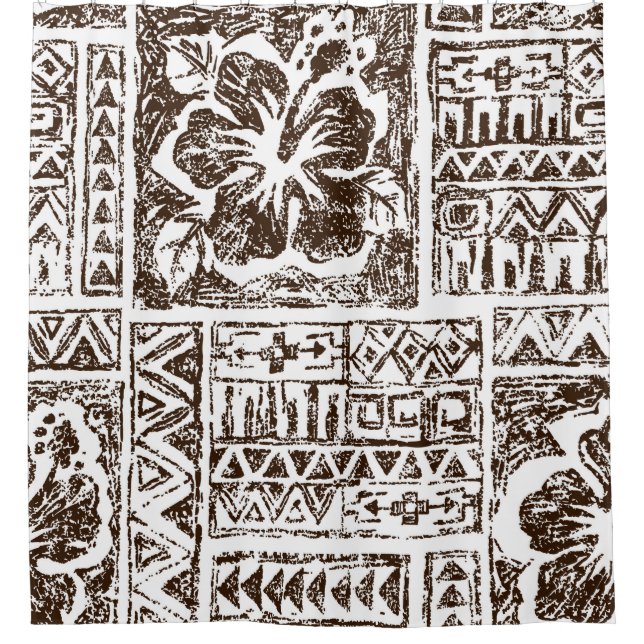 Tribal tropical art pattern of indigenous Hawaiian (Front)