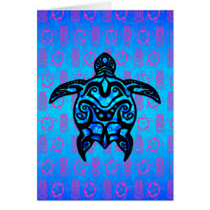 Tribal Turtle Hibiscus