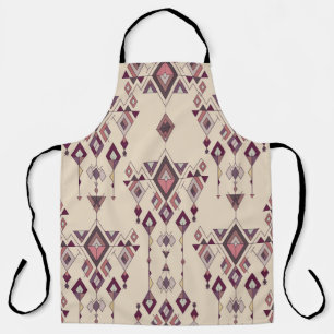 Tribal Vintage Ethnic Seamless Aztec Apron