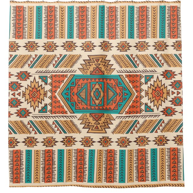Tribal Vintage: Ethnic Seamless Pattern (Front)