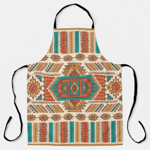 Tribal Vintage: Ethnic Seamless Pattern Apron