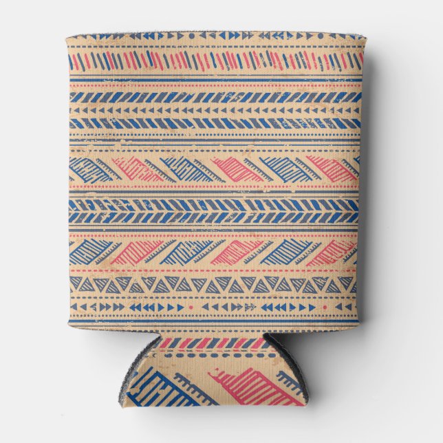 Tribal vintage ethnic: seamless pattern. can cooler (Front)