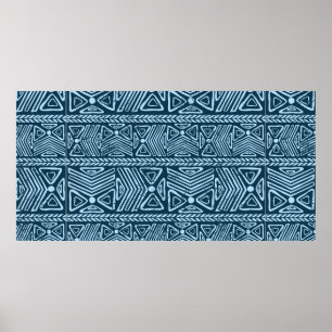 Tribal vintage ethnic seamless poster