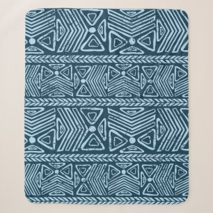 Tribal vintage ethnic seamless sherpa blanket