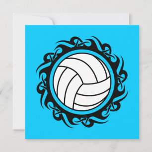 tribal volleyball invitation