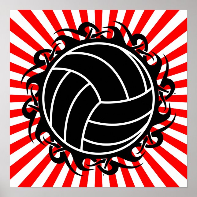 tribal volleyball poster (Front)