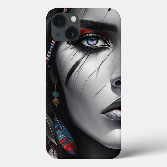Tribal Warrior Case-Mate iPhone Case (Back)