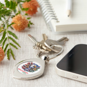 Tribal Wildlife Harmony world cup 2026  Keychain