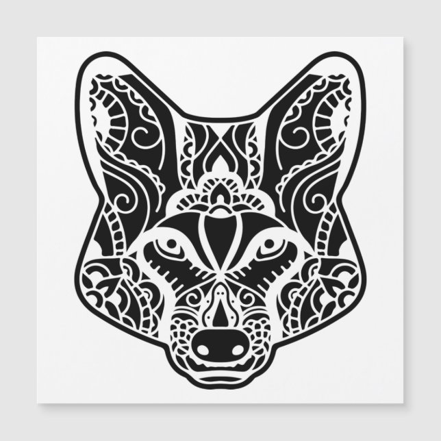 Tribal WOLF  (Front)