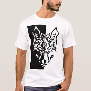 Tribal Wolf Style T-Shirt