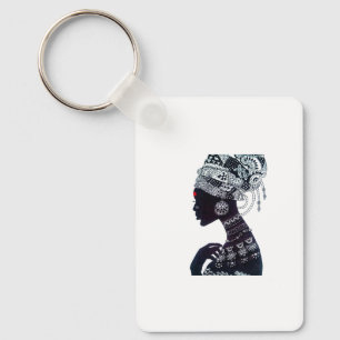 Tribal Women Keychain