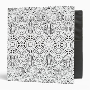 Tribal Zendoodle Design Binder