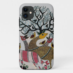 tribala rt water colour traditional colours iPhone 11 case