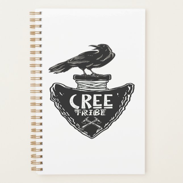 Tribe crie - Amérindien Corbeau Spirit (Devant)