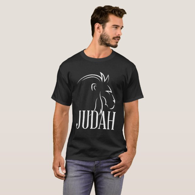 Tribe Of Judah Lion Messianic Yahshua Tee (Front Full)
